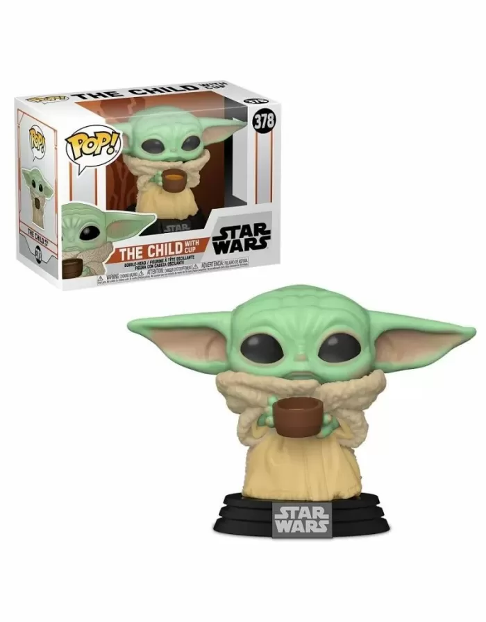 FUNKO POP STAR WARS THE CHILD WITH BABY YODA CUP - 378
