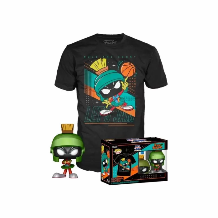 FUNKO POP & TEE SPACE JAM A NEW LEGACY MARVIN SPECIAL EDITION CAMISETA TALLA (L)