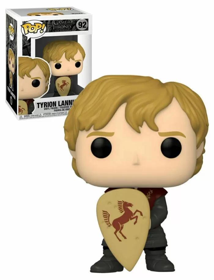 FUNKO POP GAME OF THRONES TYRION WITH SHIELD - 92