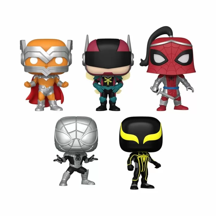 FUNKO POP MARVEL SPIDERMAN PACK X 5 SPECIAL EDITION