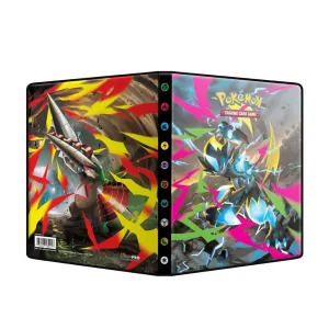 ULTRA PRO POKÉMON ARCHIVADOR 4 BOLSILLOS PORTFOLIO MEGA EVOLUTION PITCH BLACK