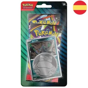 POKEMON TCG BLISTER BLISTER 2 SOBRES MEJORA CAOS CRECIENTE Y OSCURIDAD ABSOLUTA ESPAÑOL