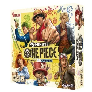 ASMODEE JUEGO DE MESA 5 MINUTE ONE PIECE LIVE ACTION NETFLIX
