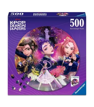 RAVENSBURGER PUZZLE KPOP DEMON HUNTERS 500 PIEZAS