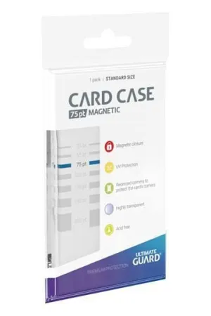 ULTIMATE GUARD CARD CASE MAGNETIC - 75 PT PROTECTOR DE CARTAS