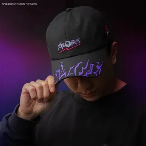 GORRA BEISBOL NEGRA SAJA BOYS K-POP DEMON HUNTERS