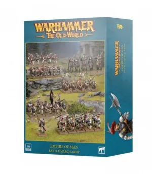 WARHAMMER THE OLD WORLD EMPIRE OF MAN BATTLE MARCH ARMY 06-122