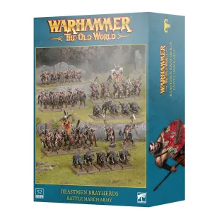 WARHAMMER THE OLD WORLD BEASTMEN BRAYHERDS BATTLE MARCH ARMY 08-112
