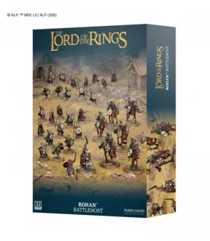 WARHAMMER MIDDLE EARTH SEÑOR DE LOS ANILLOS - ROHAN BATTLEHOST 30-107