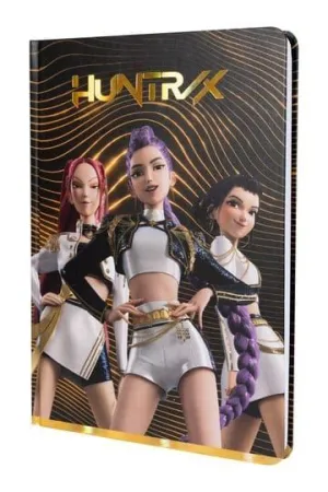 LAS GUERRERAS KPOP DEMON HUNTERS BLOC DE NOTAS GOLDEN