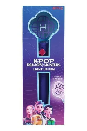LAS GUERRERAS KPOP DEMON HUNTERS BOLÍGRAFO CON LUZ HUNTR/X