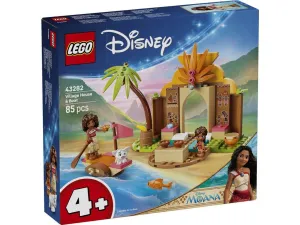 LEGO DISNEY CASA DE LA ALDEA Y BARCO MOANA 43282