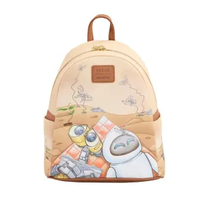 LOUNGEFLY MOCHILA DISNEY PIXAR WALL-E & EVE DAY DREAMING SCENE 26 CM