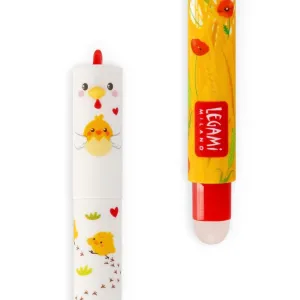 LEGAMI BOLÍGRAFO DE GEL BORRABLE HEN GALLINA
