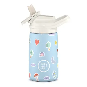 THE COOL BOTTLES - BOTELLA TÉRMICA KIDDIE NUBES ARCOÍRIS 350 ML