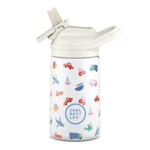 THE COOL BOTTLES - BOTELLA TÉRMICA KIDDIE PEQUEÑAS RUEDAS 350 ML