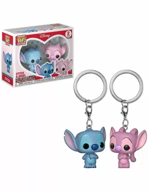 RESERVA FUNKO LLAVERO POP DISNEY LILO & STITCH PACK 2 UNIDADES STITCH Y ANGEL