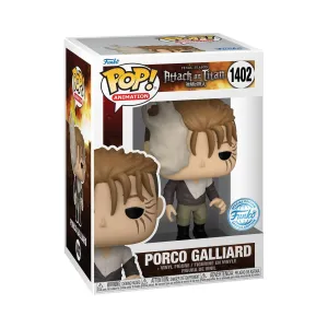FUNKO POP ATTACK ON TITAN - ATAQUE A LOS TITANES PORCO GALLIARD SPECIAL EDITION 1402