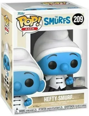 FUNKO POP ASIA LOS PITUFOS PITUFO FUERTE EXCLUSVE 209