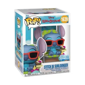 FUNKO POP PREMIUM DISNEY LILO & STITCH STITCH IN SUNLOUNGER (EDICIÓN EXCLUSIVA) 1639