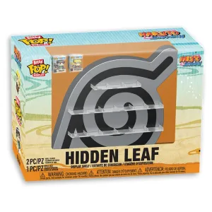 FUNKO BITTY POP DISPLAY NARUTO SHIPPUDEN HIDDEN LEAF 18 ESTANTES + 2 FIGURAS BITTY POP EXCLUSIVOS