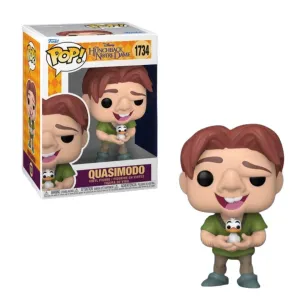 FUNKO POP DISNEY EL JOROBADO DE NOTRE DAME QUASIMODO CON PÁJARO 1734
