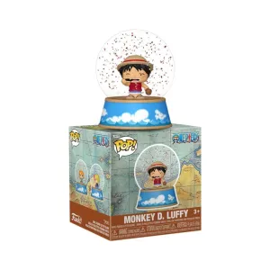 FUNKO BITTY POP MINI BOLA DE NIEVE ONE PIECE LUFFY