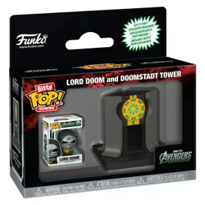 RESERVA FUNKO BITTY POP TOWN MARVEL STUDIOS AVENGERS DOOMSDAY LORD DOOM AND DOOMSTADT TOWER