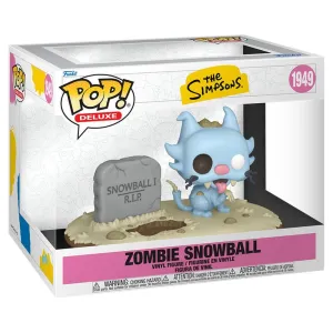 RESERVA FUNKO POP DELUXE LOS SIMPSONS ZOMBIE SNOWBALL BOLA DE NIEVE 1949