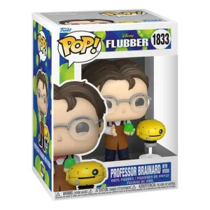 RESERVA FUNKO POP  DISNEY FLUBBER PROFESSOR BRAINARD WITH WEEBO 1833