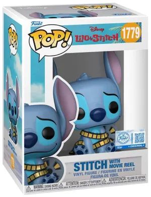 FUNKO POP DISNEY LILO & STITCH STITCH WITH MOVIE REEL 1779
