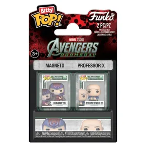 RESERVA FUNKO BITTY POP MARVEL STUDIOS AVENGERS DOOMSDAY PACK X 2 MAGNETO PROFESSOR X