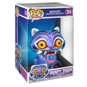 RESERVA FUNKO POP JUMBO LAS GUERRERAS K POP DEMON HUNTERS DERPY TIGER 25 CM 2534