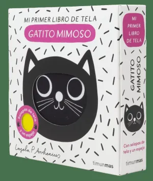GATITO MIMOSO. MI PRIMER LIBRO DE TELA