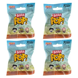 FUNKO BITTY POP NARUTO SHIPPUDEN PACK X 4 UNIDADES SOBRES ALEATORIOS