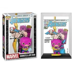 FUNKO POP COMIC COVERS AVENGERS HAWKEYE & ANT-MAN (EDICIÓN EXCLUSIVA) 22 CAJA DAÑADA