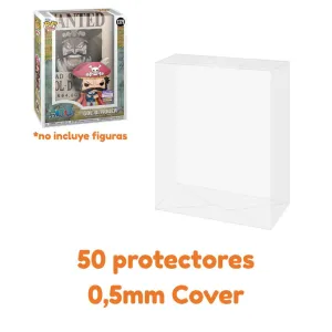 RESERVA PROTECTORES FUNKO POP COVER 0,5 MM DE GROSOR PACK X 50 UNIDADES