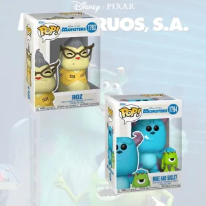RESERVA FUNKO POP DISNEY PIXAR MONSTRUOS SA PACK COMPLETO X 2 UNIDADES ROZ 1793 SULLEY CON MIKE 1794