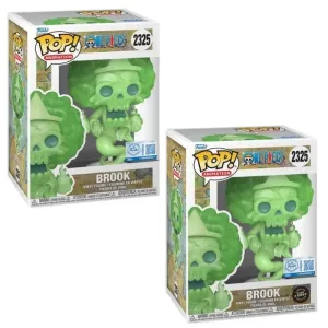 FUNKO POP ONE PIECE GHOST BROOK SPECIAL EDITION 2325 + VERSION CHASE + PROTECTORES POP 0,5MM DE REGALO