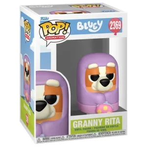 FUNKO POP BLUEY BINGO GRANNY RITA 2369 CAJA DAÑADA