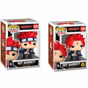FUNKO POP BUNDLE MASHLE DOT BARRETT + CHASE 2185 + PROTECTORES POP 0,5MM DE REGALO