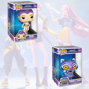 RESERVA FUNKO POP JUMBO LAS GUERRERAS K POP DEMON HUNTERS PACK COMPLETO X 2 UNIDADES RUMI 2533 DERPY TIGER 2534