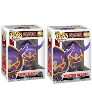 RESERVA FUNKO POP BUNDLE YU-GI-OH BUSTER BLADER + CHASE 2561 + PROTECTORES POP 0,5MM DE REGALO