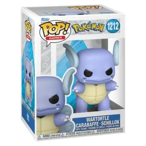 FUNKO POP POKEMON WARTORTLE CARABAFFE SCHILLOK 1212 CAJA DAÑADA