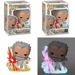 FUNKO POP BUNDLE ONE PIECE MONKEY D GARP SPECIAL EDITION + CHASE 2172 + PROTECTORES POP 0,5 MM DE REGALO