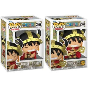 RESERVA FUNKO POP BUNDLE ONE PIECE MONKEY D LUFFY + CHASE 2569 + PROTECTORES POP 0,5MM DE REGALO