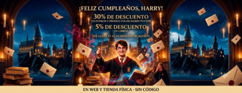 Cumpleaños de Harry Potter: 30% de descuento en Funko Pop y merchandising y 5% en libros